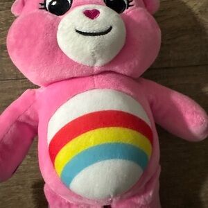 Care Bears Pink Plush with Rainbow Belly